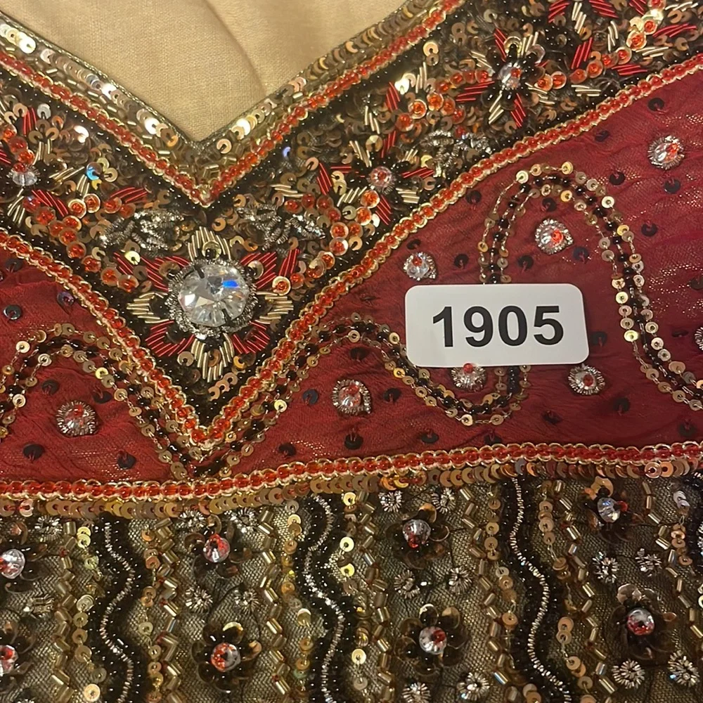 Boho-ethnic dress and cap - Picture 13 of 13